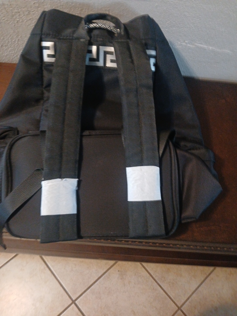 Versace Draw String Backpack New Without Tags - Picture 4 of 4